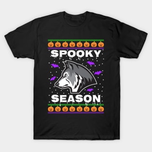 Spooky Season Wolf T-Shirt